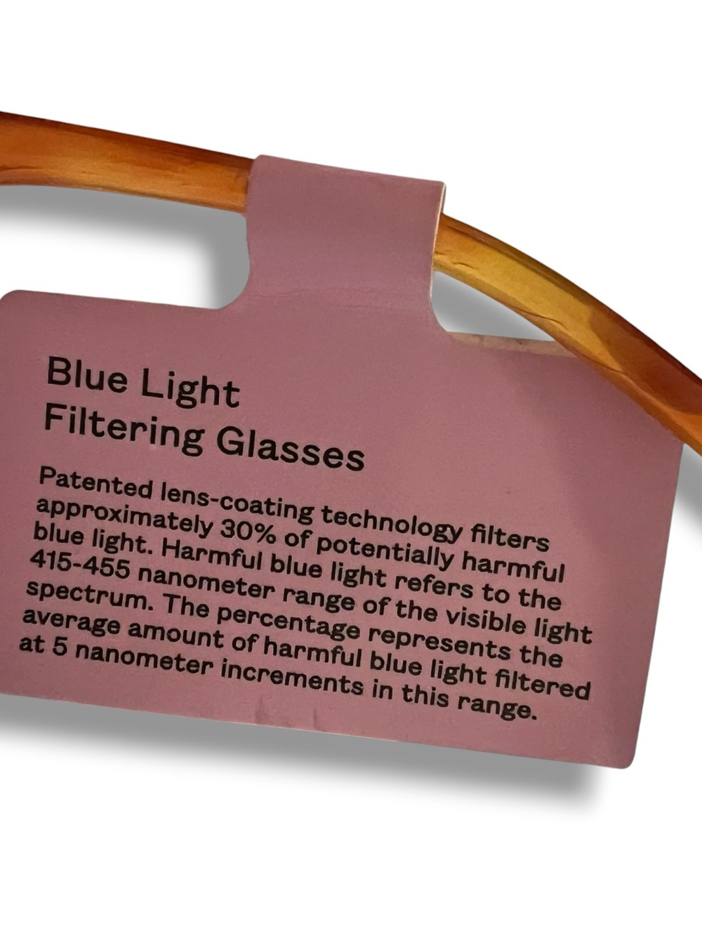 Wild Fable Blue Light Filtering Glasses & Protective Bag Melon Orange NEW D-5 - Picture 7 of 7